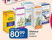 Vitaforce Herbal Products-Each