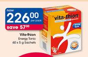 Vita-Thion Energy Tonic-60x5g Sachets Per Pack