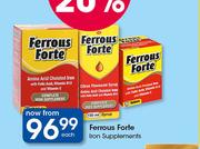 Ferrous Forte Iron Supplements-Each