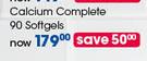 GNC Calcium Complete-90 Softgels Per Pack