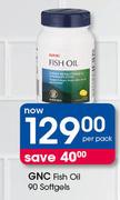 GNC Fish Oil-90 Softgels Per Pack