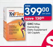 GNC Triflex Fast-Acting Dietry Supplement-120 Caplets Per Pack
