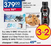 GNC Wheybolic 40 Performance Protein Shake-Each