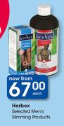 Herbex Selected Men's Slimming Products-Each