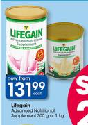 Lifegain Advanced Nutritional Supplement-300g Or 1kg-Each