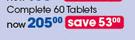 Bausch + Lomb Ocuvite Complete 60 Tablets-Per Pack