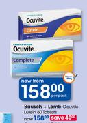 Bausch + Lomb Ocuvite Lutein 60 Tablets-Per Pack