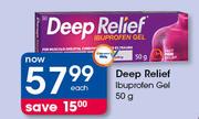 Deep Relief Ibuprofen Gel-50g