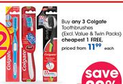 Colgate Toothbrushes(Excl. Value & Twin Packs)-Each