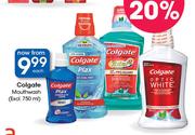 Colgate Mouthwash(Excl. 750ml)-Each