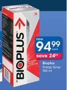 Bioplus Energy Syrup-500ml Each