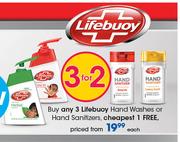Lifebuoy Hand Washes Or Hand Sanitizers-Each