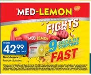 Med-Lemon Powder Sachets-Per Pack