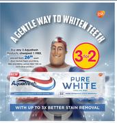 Aquafresh Products(Excl. Herbal, Fresh And Minty Mild And Minty Lemon Mint 100ml & Value Pack)-Each