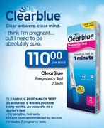 Clearblue Pregnancy Test 2 Test-Per Pack