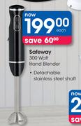 Safeway 300 Watt Hand Blender-Each