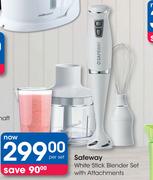 Safeway White Stick Blender Set With Attachments-Per Set