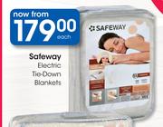 Safeway Electric Tie Down Blankets-Each