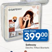 Safeway Electric Fitted Blankets-Each