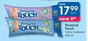 Personal Touch Fabric Softener-500ml Each
