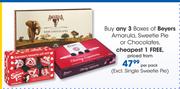Beyers Amarula, Sweetie Pie Or Chocolates-Per Pack