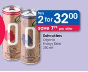 Scheckters Organic Energy Drink-2 x 250ml
