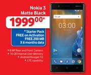Nokia 3 Matte Black