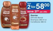 Garnier Ultimate Blends Shampoo-250ml Or Conditioner-200ml-For 2