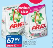 Ariel Automatic Washing Powder-3Kg Per Pack