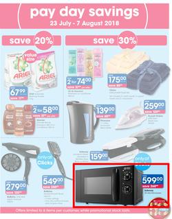 Clicks : You Pay Less (23 July - 7 Aug 2018), page 47