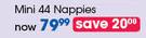 Clicks Made 4 Baby Softly Cushioned Disposable Mini Nappies-Per Pack