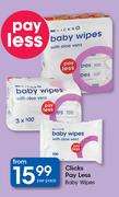 Clicks Pay Less Baby Wipes-Per Pack