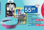 Tommee Tippee Easy Grip Cutlery Set Or Feeding Bowl & Lid-Per Pack