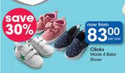 Clicks Made 4 Baby Shoes-Per Pair
