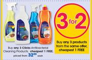 Clicks Antibacterial Cleaning Products-Each