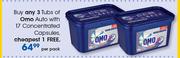 Omo Auto With Concentrated Capsules-17's Per Pack
