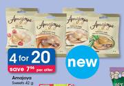 Amajoya Sweets-4x42g Per Offer