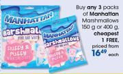 Manhattan Marshmallows-150g Or 400g Each