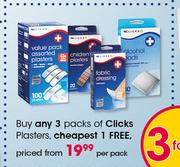 Clicks Plasters-Per Pack