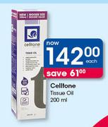 Celltone Tissue Oil-200ml Each