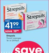 Stripsils Throat Lozenges 16- Or 24-Pack-Per Pack