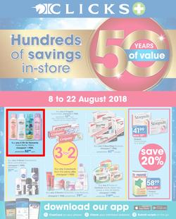 Clicks : You Pay Less (8 Aug - 22 Aug 2018), page 1