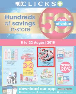 Clicks : You Pay Less (8 Aug - 22 Aug 2018), page 1