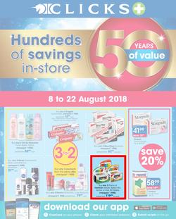 Clicks : You Pay Less (8 Aug - 22 Aug 2018), page 1