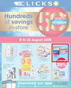 Clicks : You Pay Less (8 Aug - 22 Aug 2018), page 1