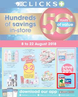 Clicks : You Pay Less (8 Aug - 22 Aug 2018), page 1
