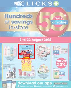 Clicks : You Pay Less (8 Aug - 22 Aug 2018), page 1