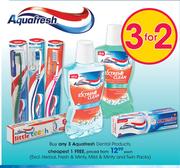 Aquafresh Dental Products (Excl.Herbal,Fresh & Minty,Mild & Minty & Twin Packs)-Each