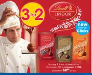 Lindt Lindor Chocolates-125g Each