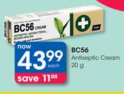 BC56 Antiseptic Cream-20g Each